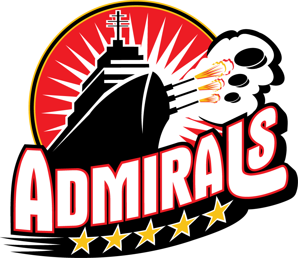 Norfolk Admirals 2015 16-2016 17 Primary Logo iron on paper